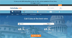 Desktop Screenshot of hablacuba.com