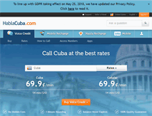 Tablet Screenshot of hablacuba.com